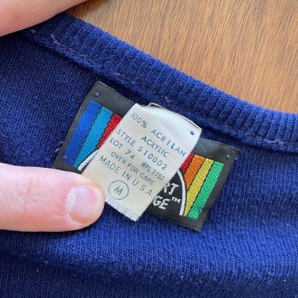 Vintage "Six Flags" v-neck. One of a kind!! - Picture 3 of 7